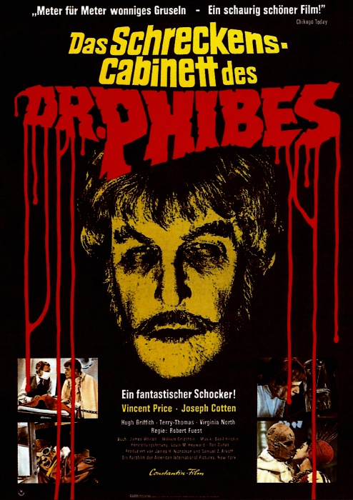 Plakat zum Film: Schreckenscabinett des Dr. Phibes, Das