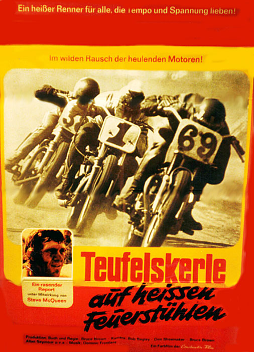 Plakat zum Film: Teufelskerle auf heißen Feuerstühlen