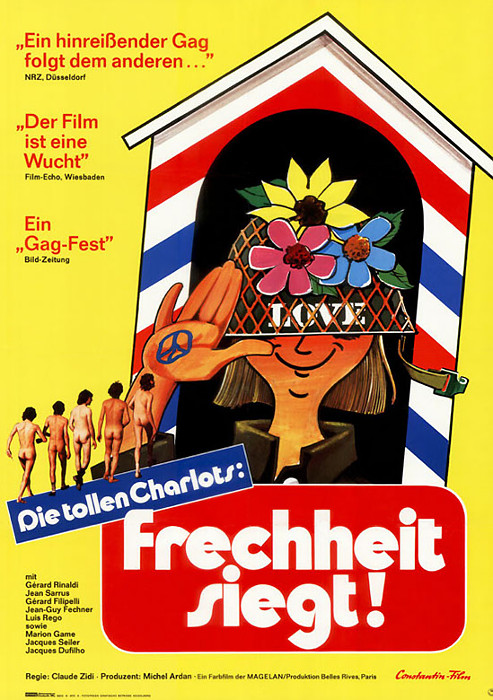 Plakat zum Film: fünf tollen Charlots, Die - Frechheit siegt