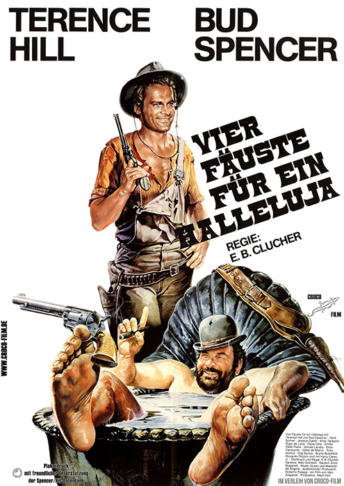 Plakat zum Film: Vier Fäuste für ein Halleluja