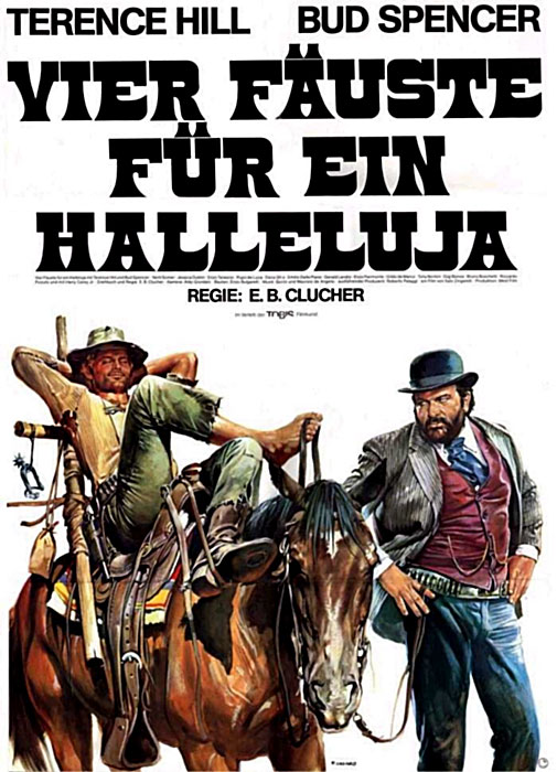 Plakat zum Film: Vier Fäuste für ein Halleluja