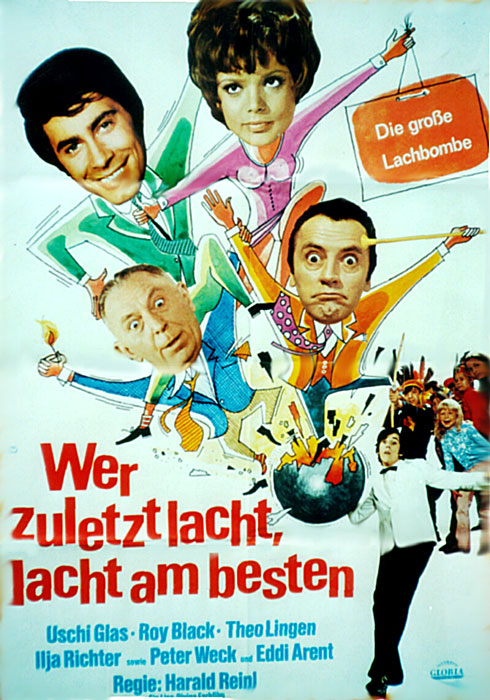 Plakat zum Film: Wer zuletzt lacht, lacht am besten