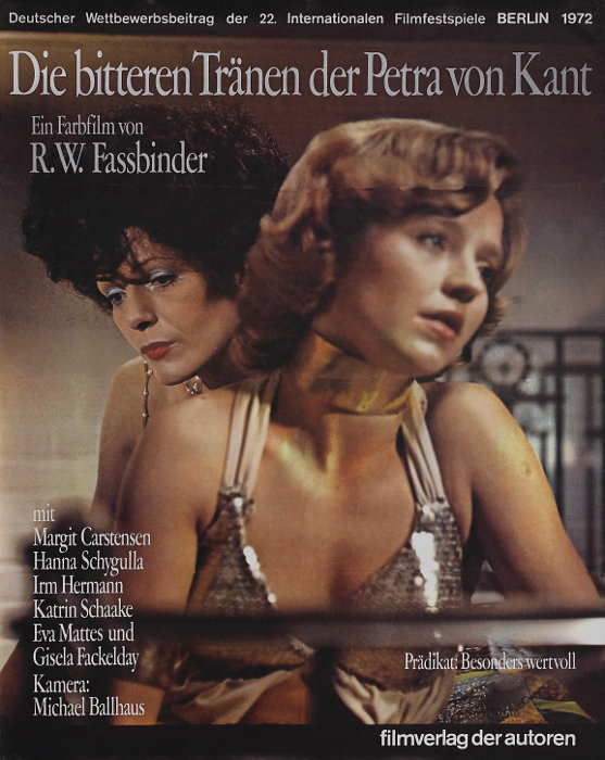 Plakat zum Film: bitteren Tränen der Petra von Kant, Die