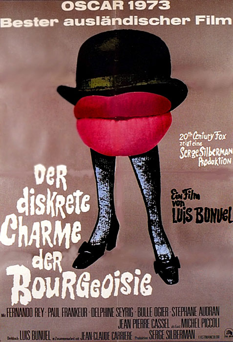 Plakat zum Film: diskrete Charme der Bourgeoisie, Der