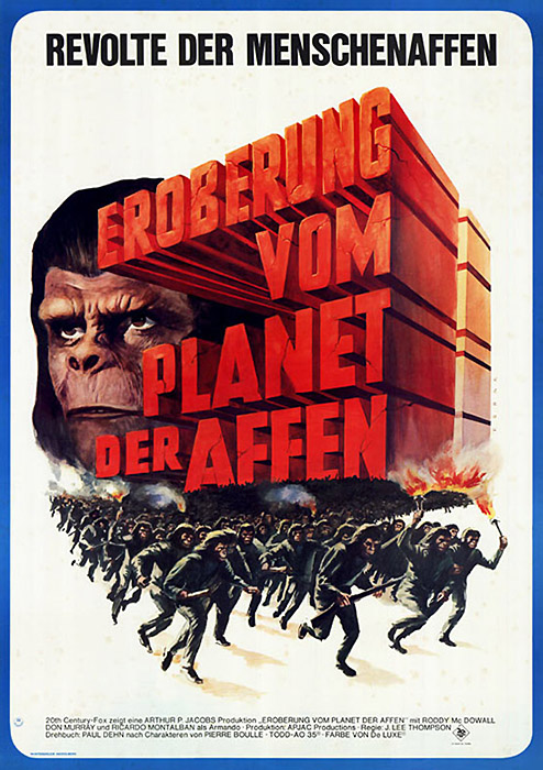 Plakat zum Film: Eroberung vom Planet der Affen