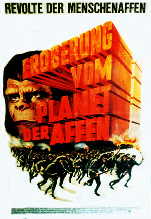 Plakat zum Film: Eroberung vom Planet der Affen