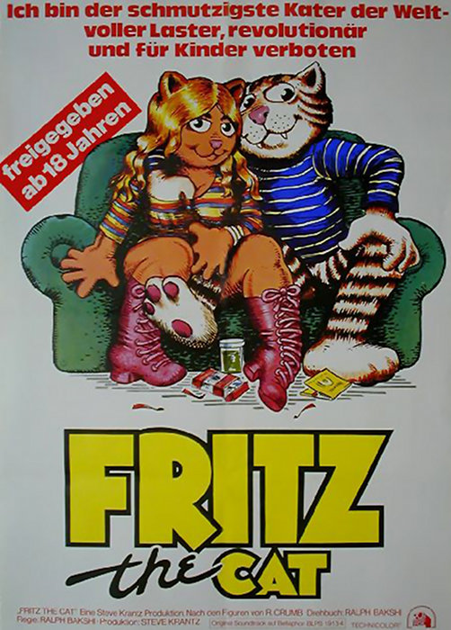 Plakat zum Film: Fritz the Cat