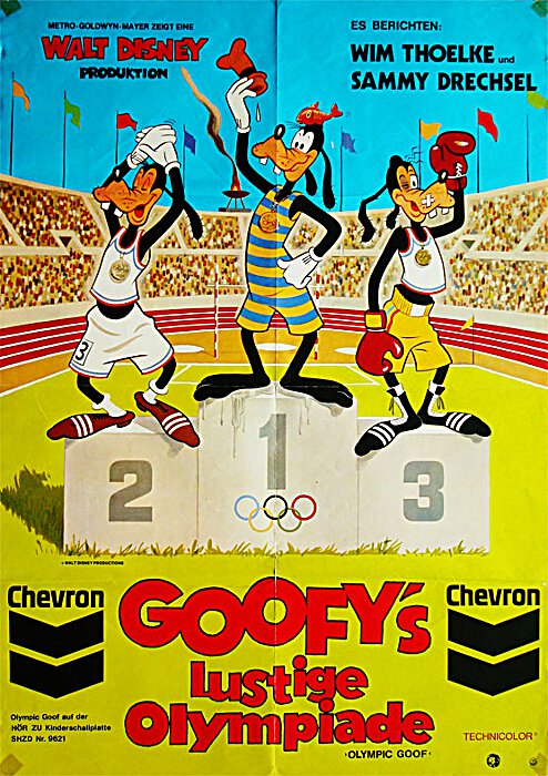 Plakat zum Film: Goofys lustige Olympiade