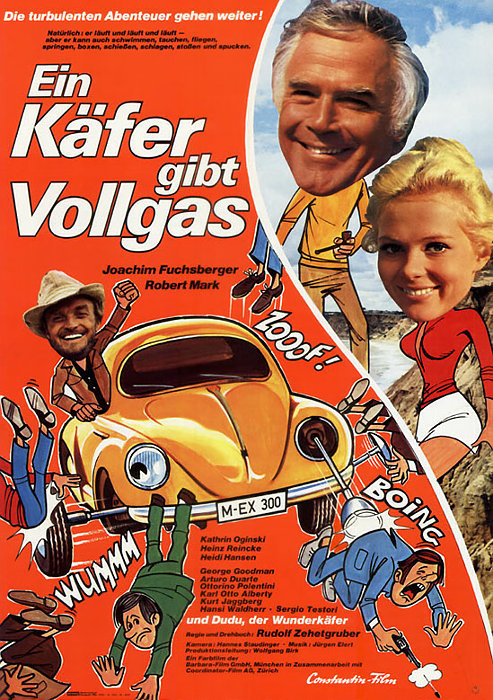 Plakat zum Film: Käfer gibt Vollgas, Ein