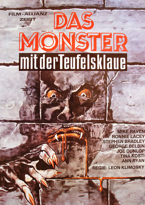 Plakat zum Film: Monster mit der Teufelsklaue, Das