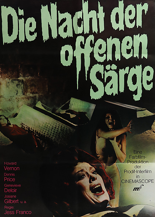 Plakat zum Film: Nacht der offenen Särge, Die