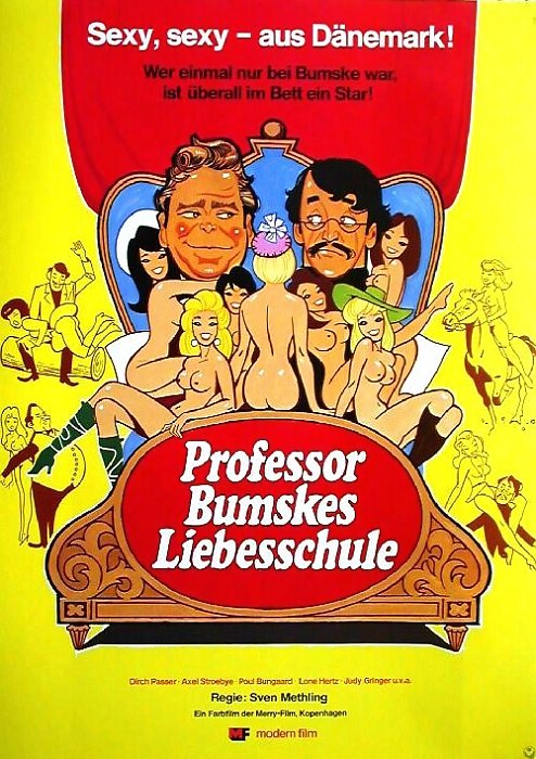 Plakat zum Film: Professor Bumskes Liebesschule