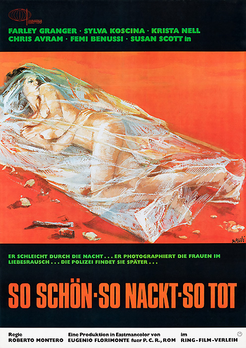 Plakat zum Film: So schön - so nackt - so tot