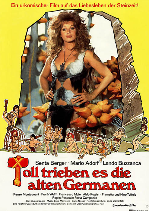 Plakat zum Film: Toll trieben es die alten Germanen