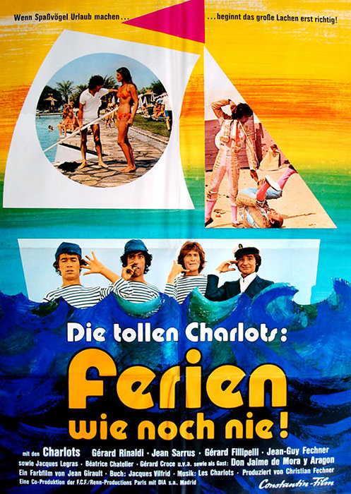 Plakat zum Film: tollen Charlots, Die - Ferien wie noch nie