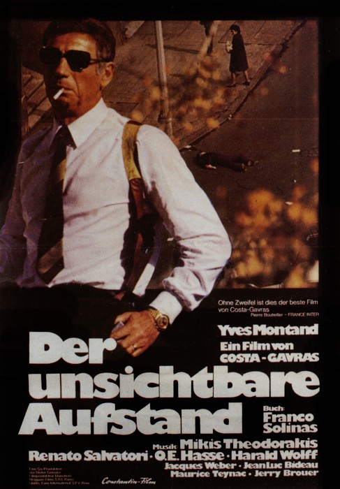Plakat zum Film: unsichtbare Aufstand, Der