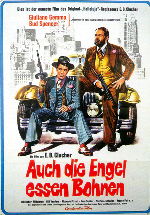 Plakat zum Film: Auch die Engel essen Bohnen