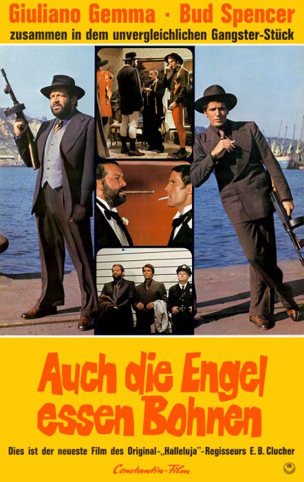 Plakat zum Film: Auch die Engel essen Bohnen