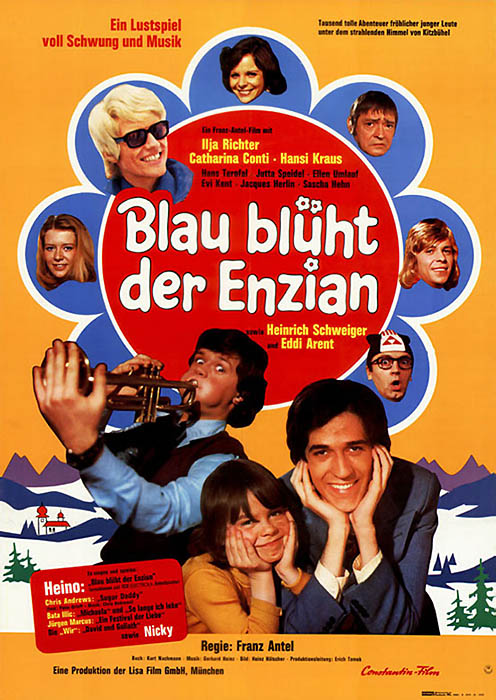 Plakat zum Film: Blau blüht der Enzian