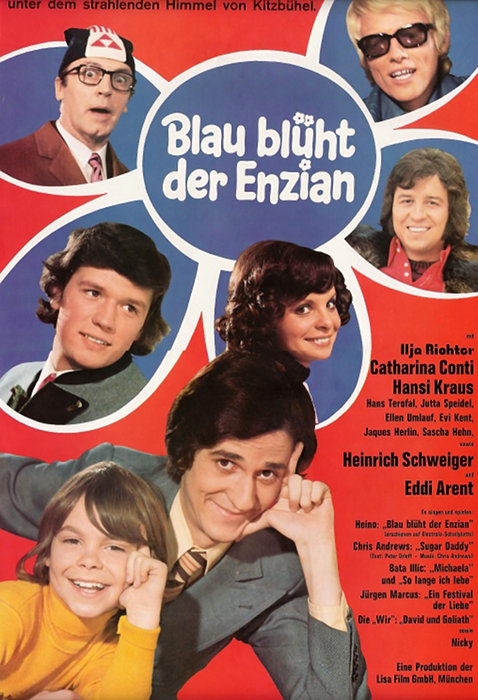 Plakat zum Film: Blau blüht der Enzian