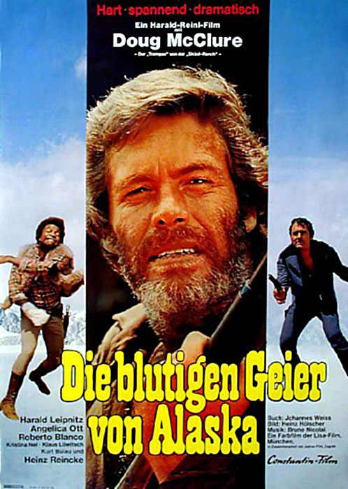 Plakat zum Film: blutigen Geier von Alaska, Die