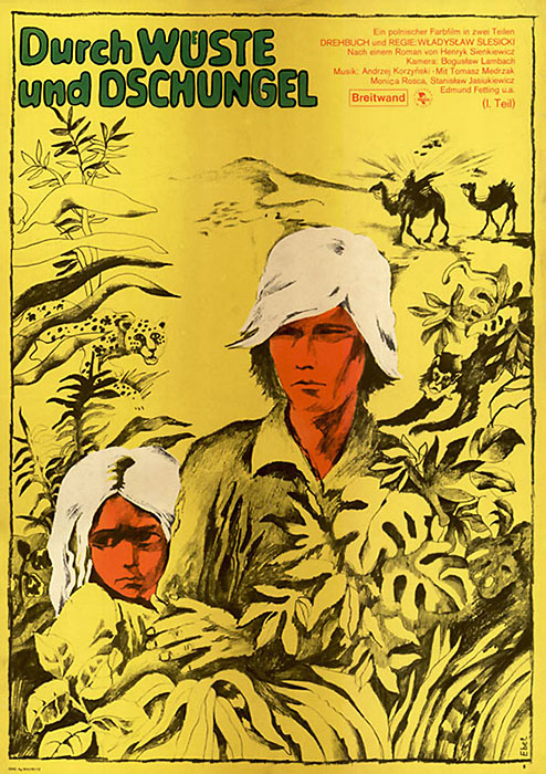 Plakat zum Film: Durch Wüste und Dschungel