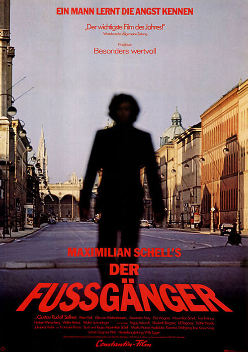 Plakat zum Film: Fußgänger, Der