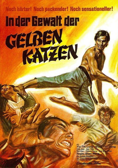 Plakat zum Film: In der Gewalt der gelben Katzen