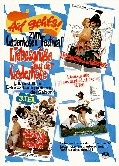 Plakat zum Film: Liebesgrüße aus der Lederhose