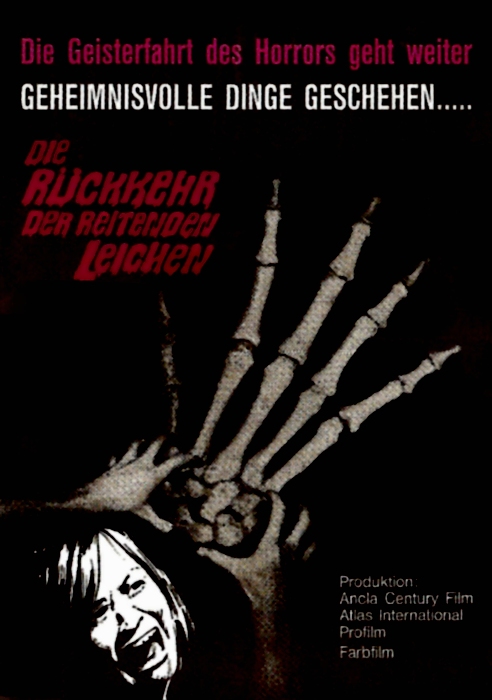 Plakat zum Film: Rückkehr der reitenden Leichen, Die