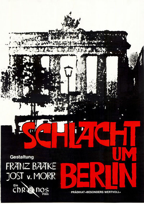 Plakat zum Film: Schlacht um Berlin