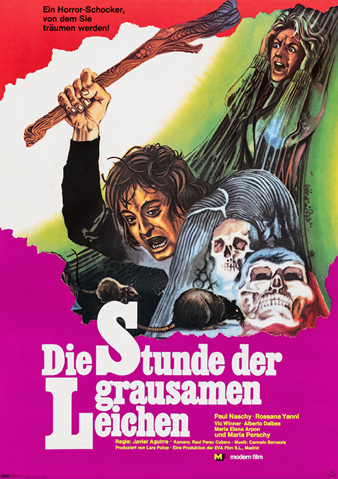 Plakat zum Film: Stunde der grausamen Leichen, Die