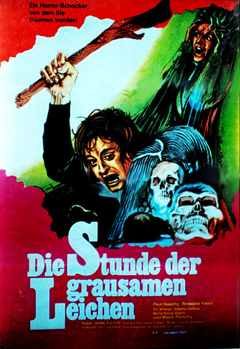 Plakat zum Film: Stunde der grausamen Leichen, Die