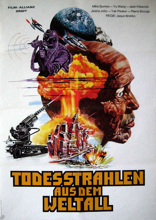 Plakat zum Film: Todesstrahlen aus dem Weltall