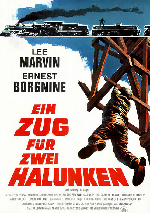 Plakat zum Film: Ein Zug für zwei Halunken