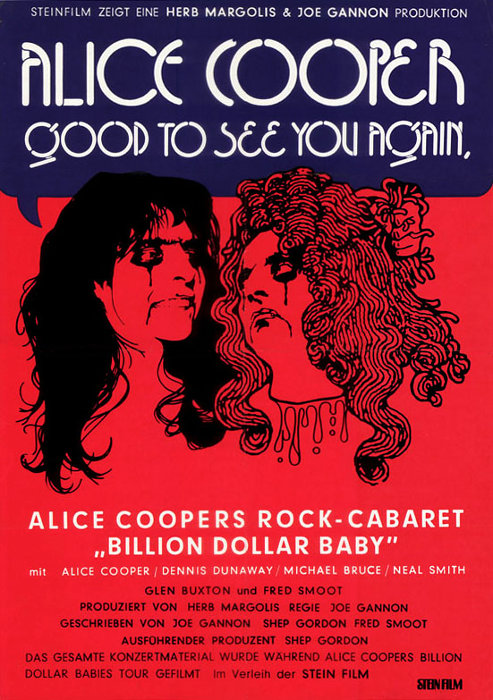 Plakat zum Film: Good to See You Again, Alice Cooper