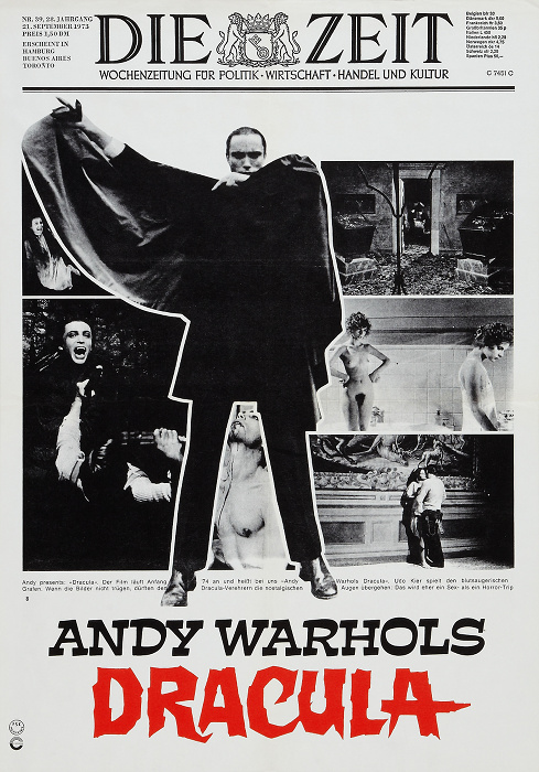 Plakat zum Film: Andy Warhol's Dracula