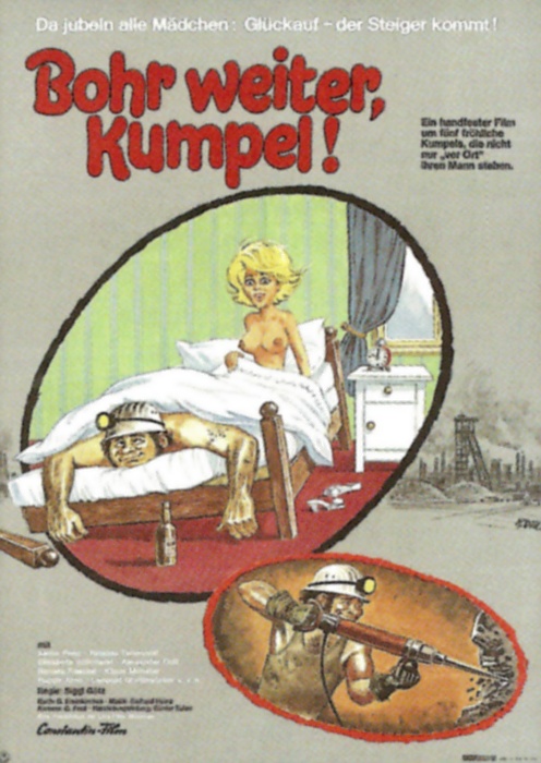 Plakat zum Film: Bohr weiter, Kumpel!