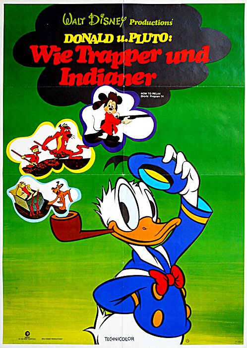 Plakat zum Film: Donald und Pluto - Wie Trapper und Indianer