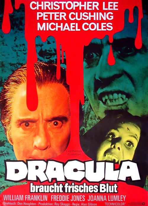 Plakat zum Film: Dracula braucht frisches Blut