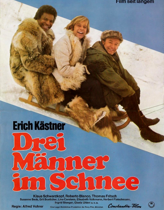 Plakat zum Film: Drei Männer im Schnee