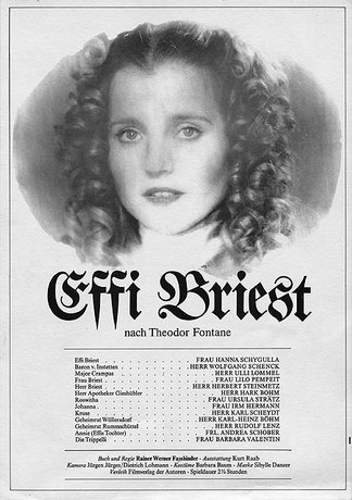 Plakat zum Film: Effi Briest