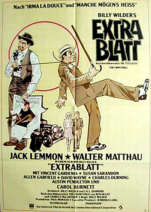 Plakat zum Film: Extrablatt