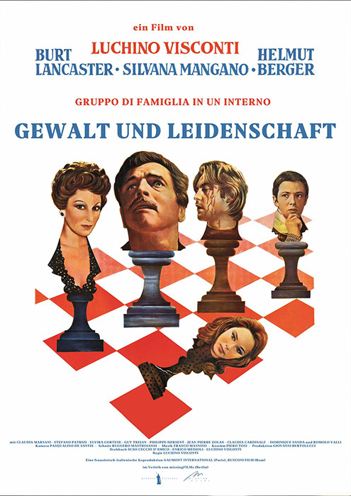 Plakat zum Film: Gewalt und Leidenschaft