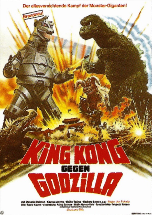 Plakat zum Film: King Kong gegen Godzilla