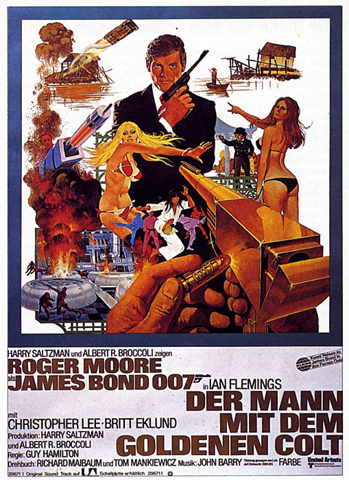 Plakat zum Film: James Bond 007 - Mann mit dem goldenen Colt, Der