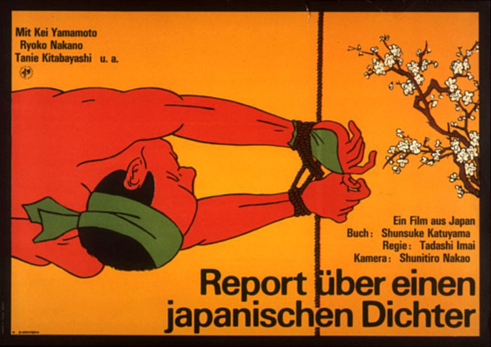 Plakat zum Film: Report über einen japanischen Dichter