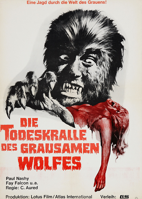 Plakat zum Film: Todeskralle des grausamen Wolfes, Die