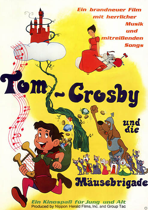 Plakat zum Film: Tom, Crosby und die Mäusebrigade