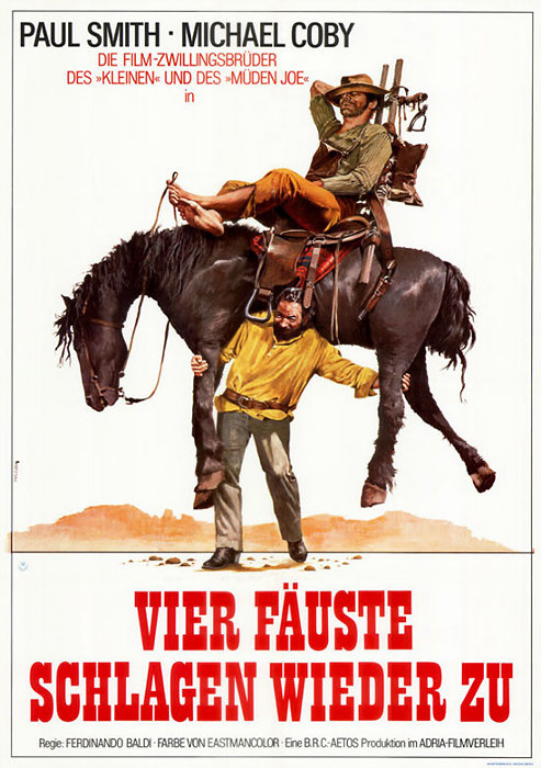 Plakat zum Film: Vier Fäuste schlagen wieder zu